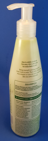 Afro Love Shampoo Menta Eucalipto y Romero 290 ml